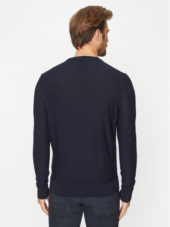 BOSS Boss Pullover Avac_C 50501762 Dunkelblau Regular Fit