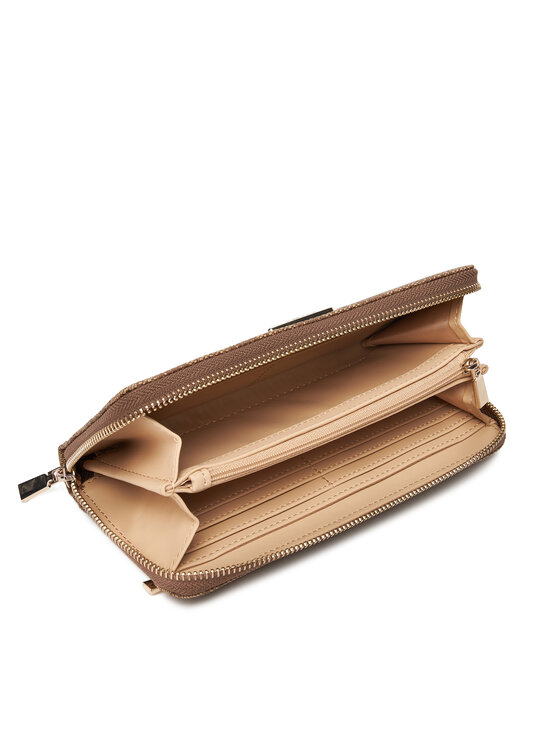 Guess Guess Velika ženska denarnica Laurel II Slg SWSG74 59146 Rjava