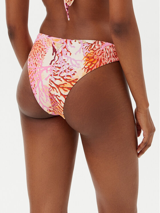 Guess Guess Spodnji del bikini E5GO30 KCUN0 Koral