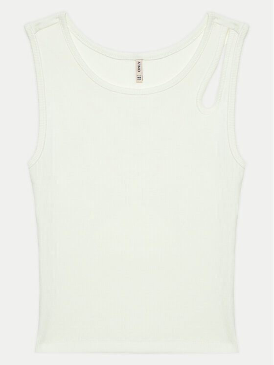 Kids ONLY Top Nessa 15263437 Bianco Tight Fit, taglia : 134_140