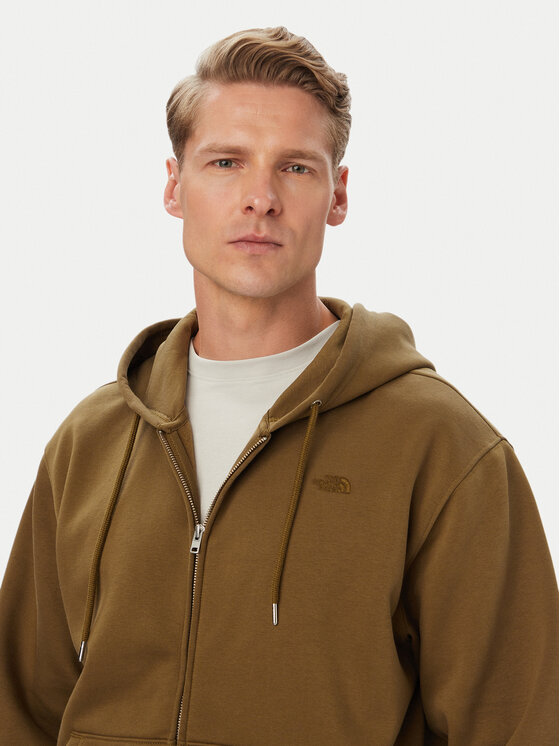The North Face The North Face Mikina Tnf Essential Simple Dome Rlx NF0A8FDE Hnedá Relaxed Fit