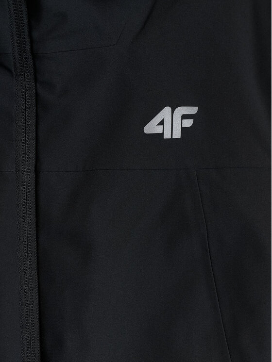 4F 4F Kurtka outdoor URBAN COMMUTER Czarny Regular Fit