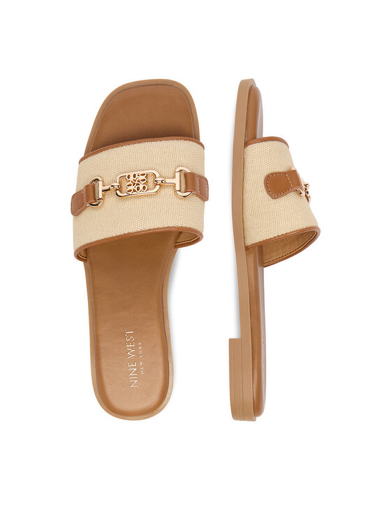 Nine West Nine West Klapki CEO-678322-84 Beżowy