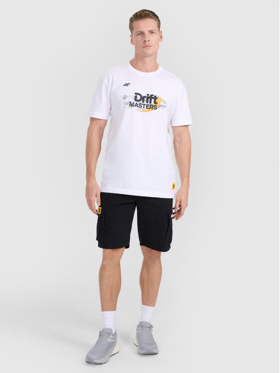 4F 4F T-Shirt TEAMWEAR Biały Regular Fit
