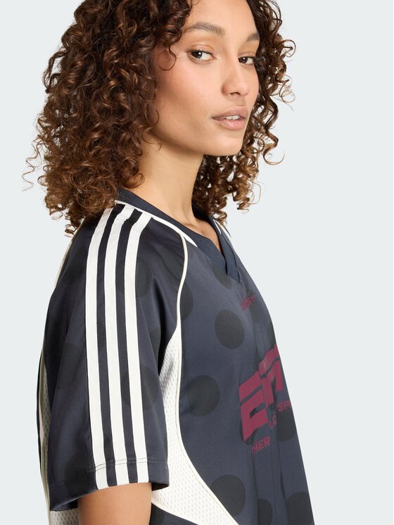 adidas adidas T-Shirt 161823 Szary ciemny Loose Fit