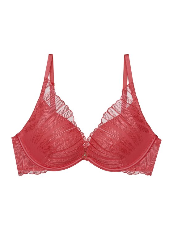 Esotiq Esotiq Biustonosz push-up 42873 Różowy