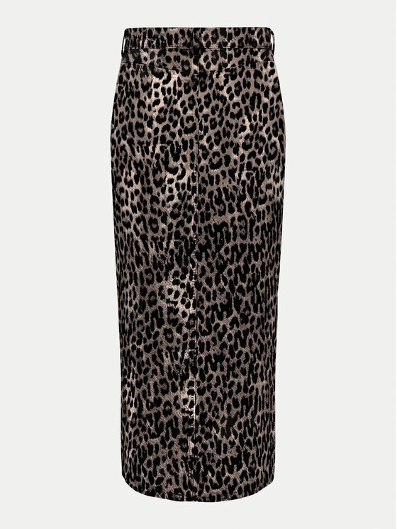 ONLY ONLY Maxi szoknya 15343258 Fekete Regular Fit