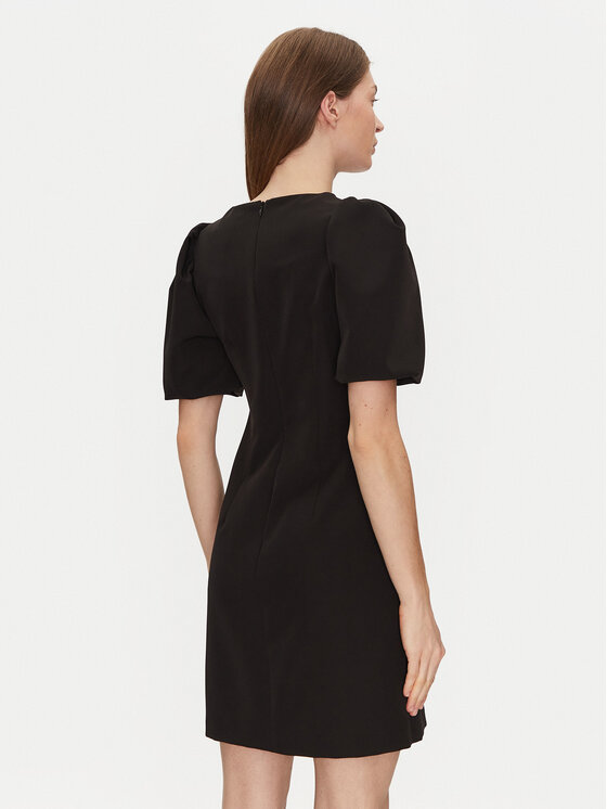 Haveone Haveone Koktel haljina AFS-M064 Crna Regular Fit