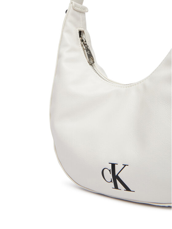 Calvin Klein Calvin Klein Geantă Buckle Small Bag LV04F3513G Alb