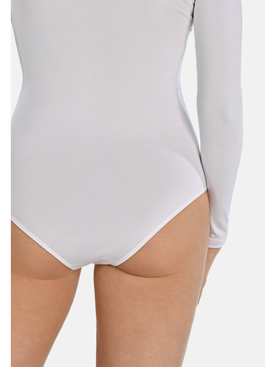 Teyli Teyli Body 639 Biały Regular Fit
