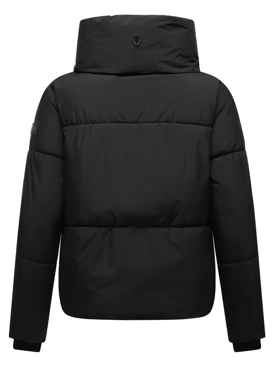 Navahoo Navahoo Kurtka zimowa Traumelfe Czarny Regular Fit