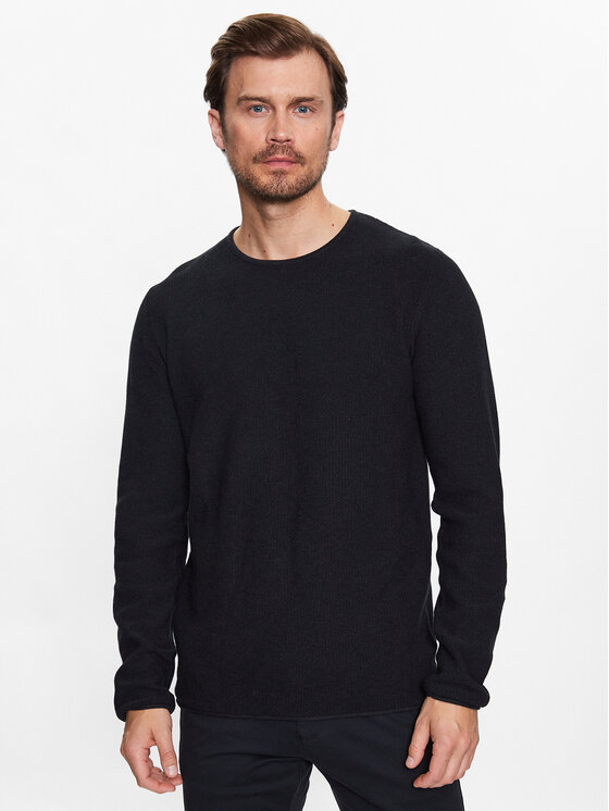 INDICODE INDICODE Μπλούζα Kristian 35-128 Μαύρο Regular Fit