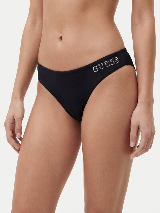 Guess Guess Spodný diel bikín E6GO28 KF442 Čierna