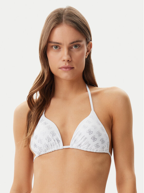 Guess Guess Bikini partea de sus E5GJ13 MC040 Alb