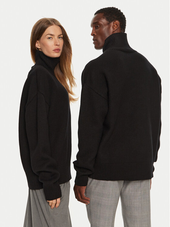 AMI PARIS AMI PARIS Dolcevita BFUKS402018 Nero Regular Fit