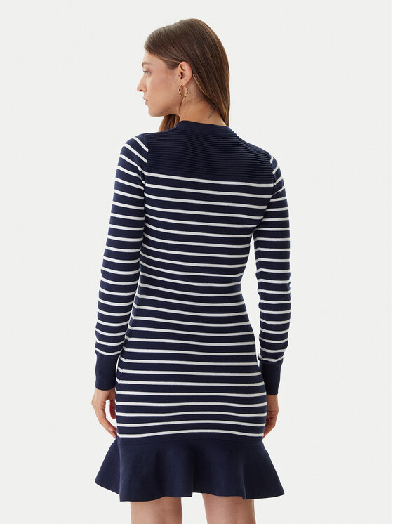 Guess Guess Trikotāžas kleita W5BK47 Z0422 Zils Regular Fit