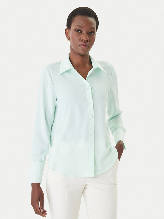 Rinascimento Rinascimento Košulja CFC0127447003 Zelena Regular Fit