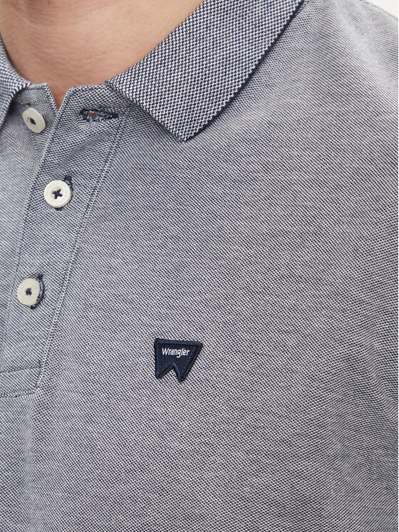 Wrangler Wrangler Polokošeľa Refined 112350390 Modrá Regular Fit