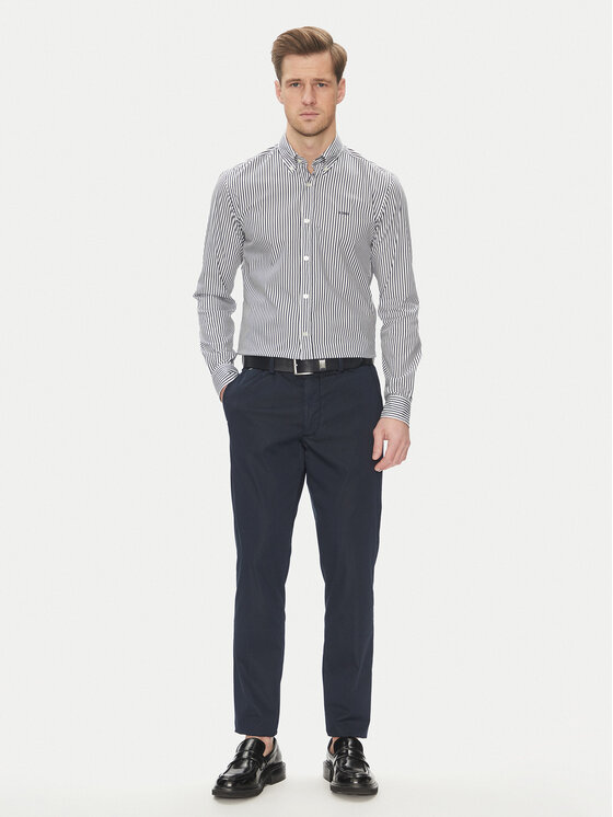 BOSS BOSS Marškiniai H-Roan-Bd-E-C1-243 50520285 Mėlyna Slim Fit
