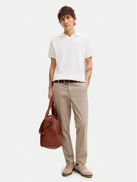 Jack & Jones Jack & Jones Chino kalhoty Lie Vance 12292970 Béžová Regular Fit