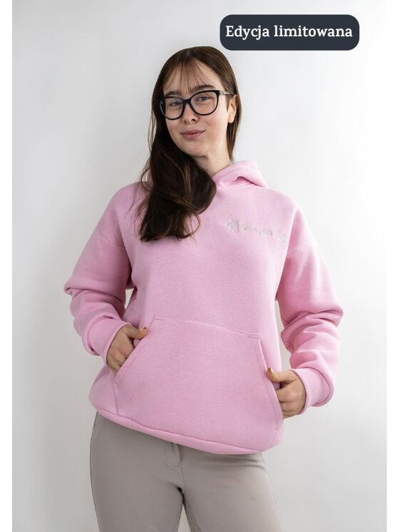 DKaren Sport DKaren Sport Bluza Eq31 Różowy Classic Fit