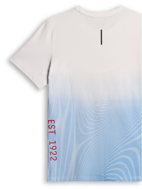 4F 4F T-Shirt AQUA FORCE Niebieski Regular Fit