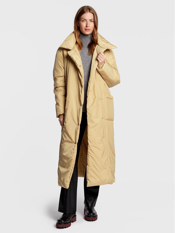 Notes Du Nord Notes Du Nord Демісезонна куртка Emilia 12797 Бежевий Regular Fit