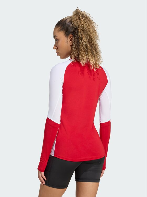 adidas adidas Koszulka techniczna 151899 Czerwony Slim Fit