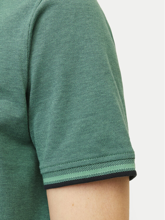 Jack & Jones Jack & Jones Polokošile Paulos 12136668 Zelená Slim Fit