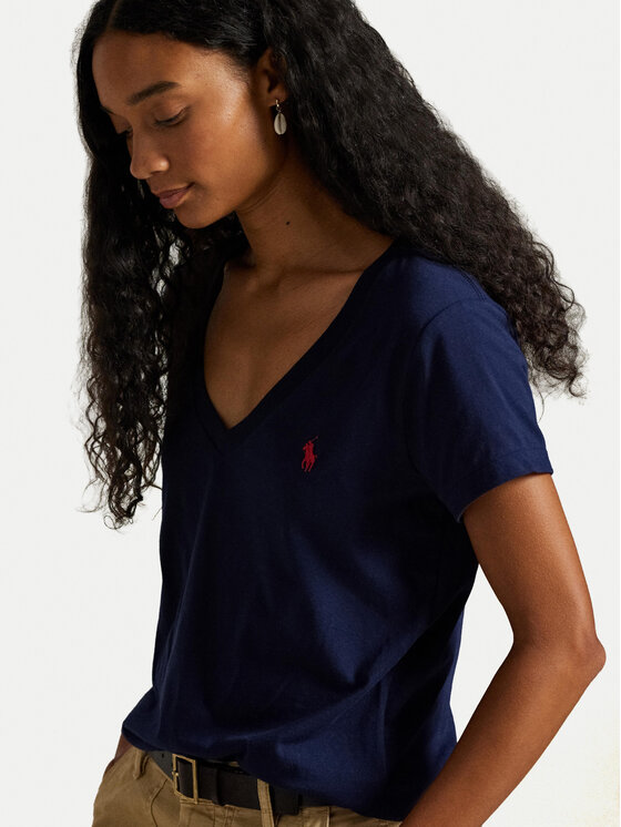 Polo Ralph Lauren Polo Ralph Lauren T-shirt 211B14611008 Tamnoplava Regular Fit