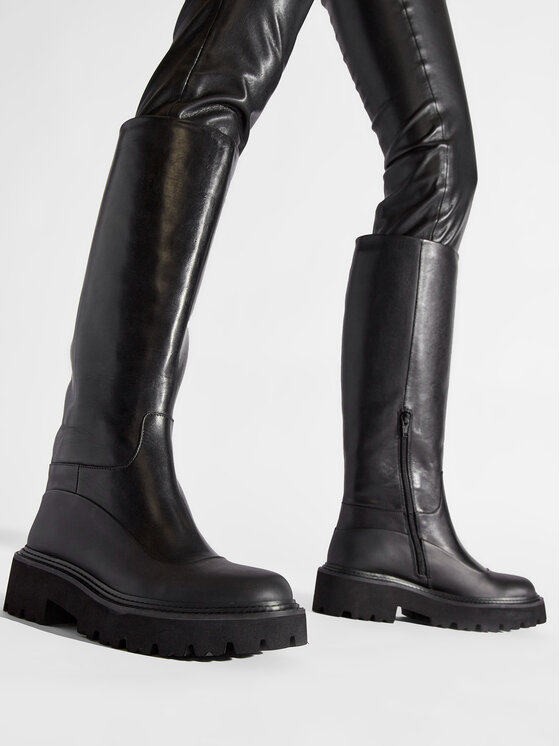 PINKO PINKO Stivali Fortaleza Stivale AI 21-22 BLKS1 1H20XP Y7K6 Nero