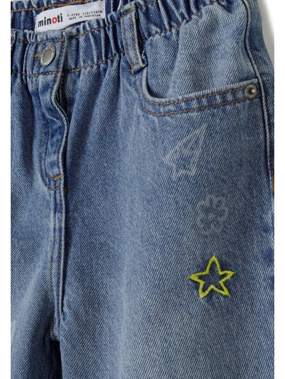minoti minoti Jeansy 26JEAN1 Granatowy Regular Fit