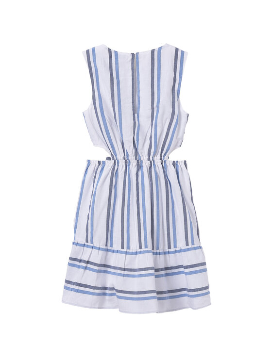 Mayoral Mayoral Sommerkleid 6982 Écru Regular Fit