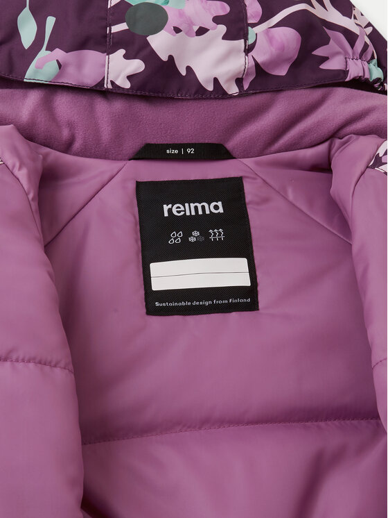 Reima Reima Зимен детски гащеризон Puhuri 5100116B Виолетов Regular Fit