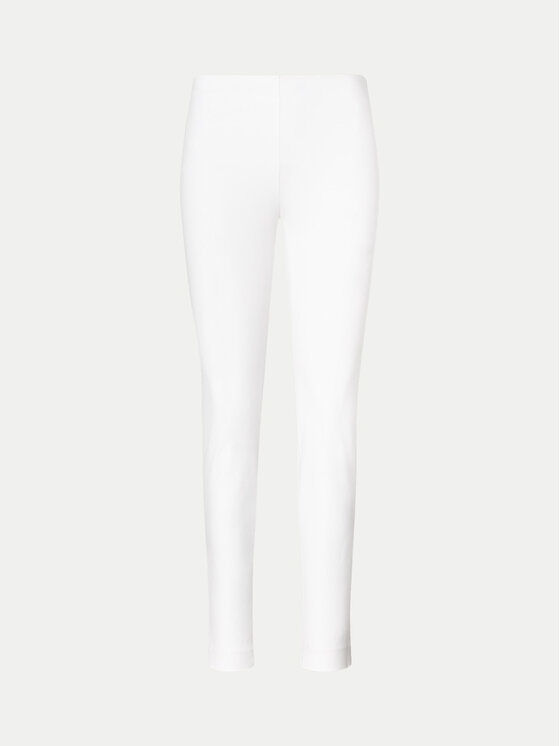 LAUREN RALPH LAUREN LAUREN RALPH LAUREN Hlače iz tkanine 200631310013 Bela Slim Fit