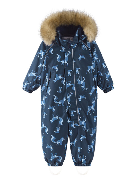 Reima Reima Kombinezon zimowy Lappi 5100129C Granatowy Regular Fit