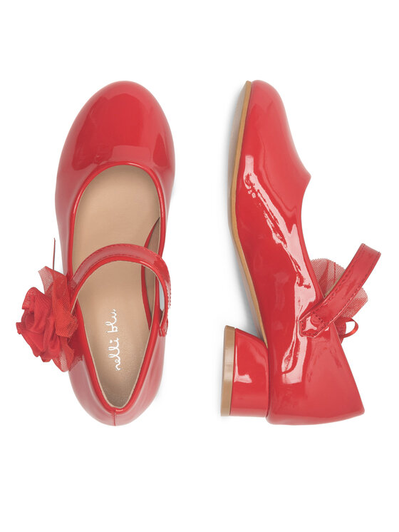 Nelli Blu Nelli Blu Ballerine CM220624-2 Rosso