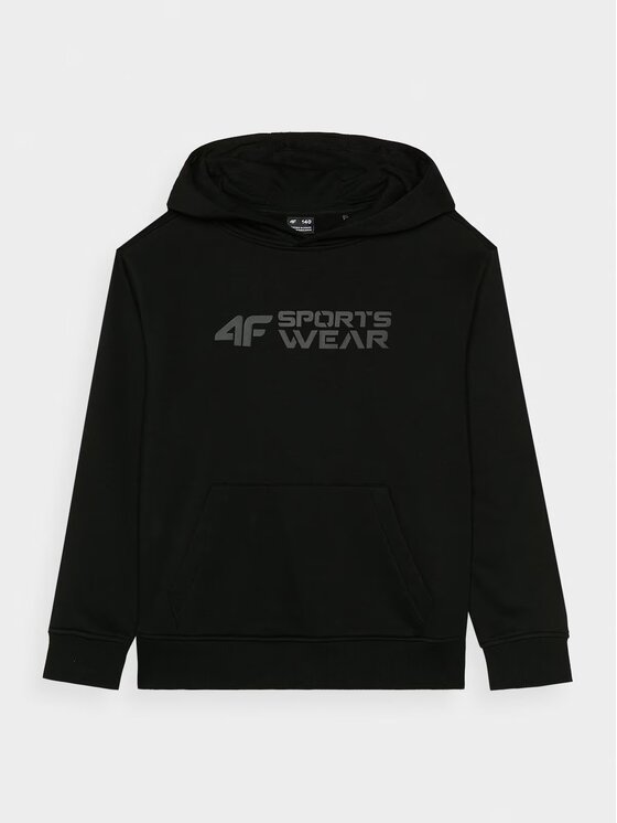 4F 4F Felpa 4FJWAW24TSWSM1223-20S Nero Regular Fit
