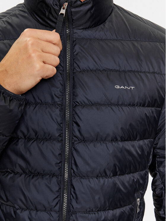 Gant Gant Daunenjacke Light Down Jacket 7006298 Schwarz Regular Fit