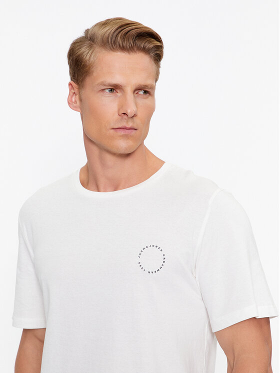 Jack & Jones Jack & Jones T-Shirt 12235209 Weiß Regular Fit