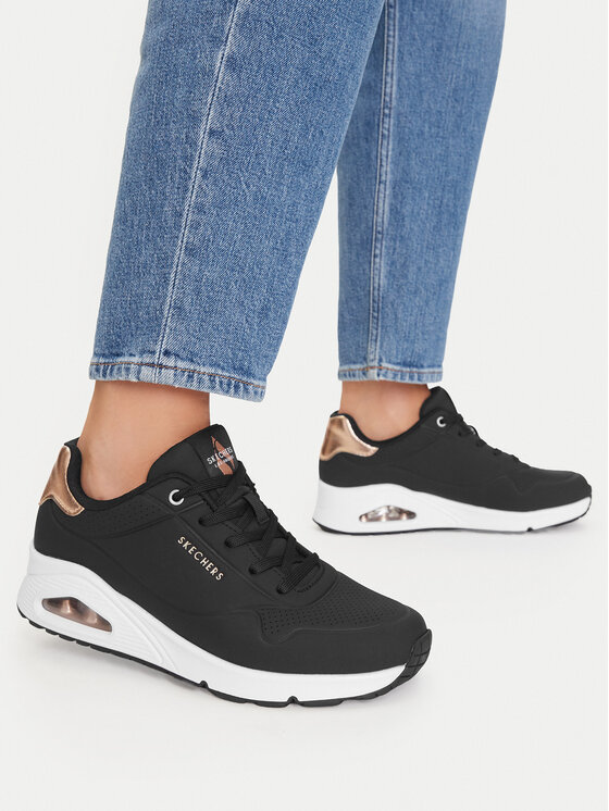 Skechers Skechers Sneakersy Uno Golden Air 177094 Czarny