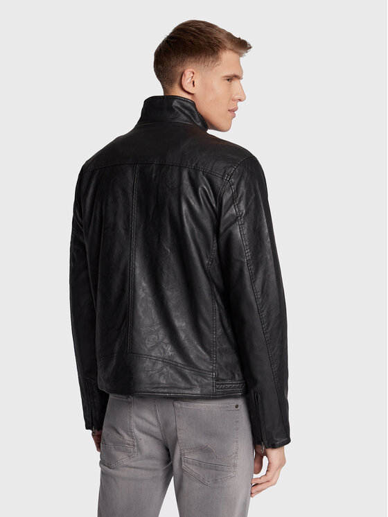 Giacca in similpelle M-3020-JAC116 Nero Regular