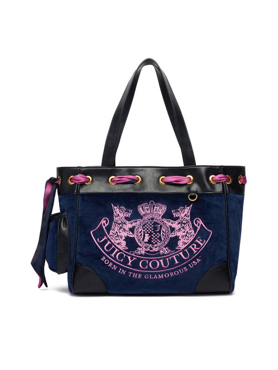 Juicy Couture Juicy Couture Дамска чанта BIJXT8674WC2 Тъмносин