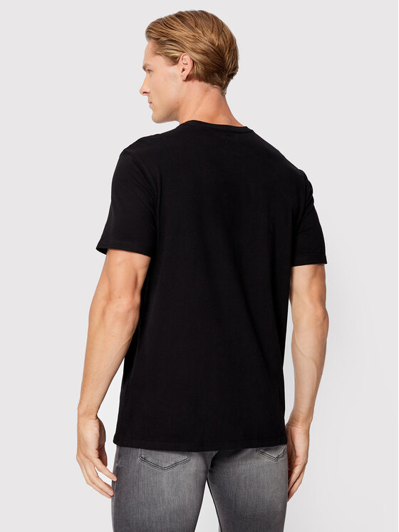 Guess Guess Tričko M2GI68 KBA60 Čierna Regular Fit