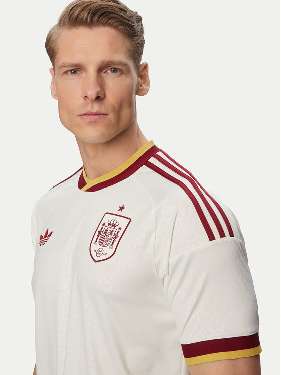 adidas adidas Funkčné tričko JN4397 Biela Slim Fit