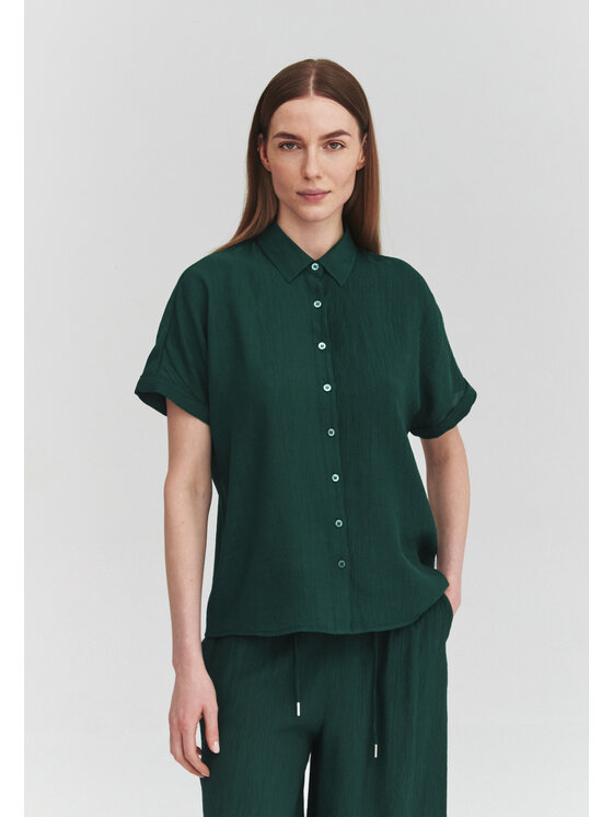 TATUUM TATUUM Košeľa ZARIA Zelená Classic Fit