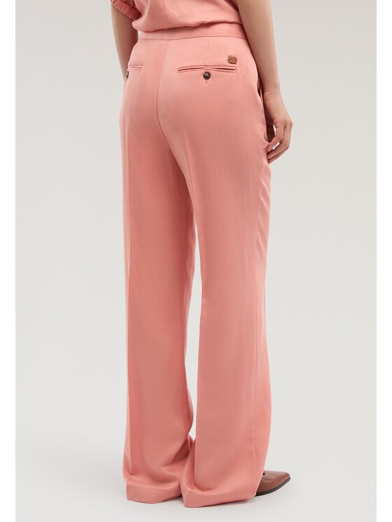 Trussardi Trussardi Pantaloni di tessuto P269A202388N019 Rosa Over Fit