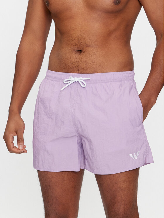 Emporio Armani Underwear Pantaloni scurți pentru înot 211756 4R422 08990 Violet Regular Fit