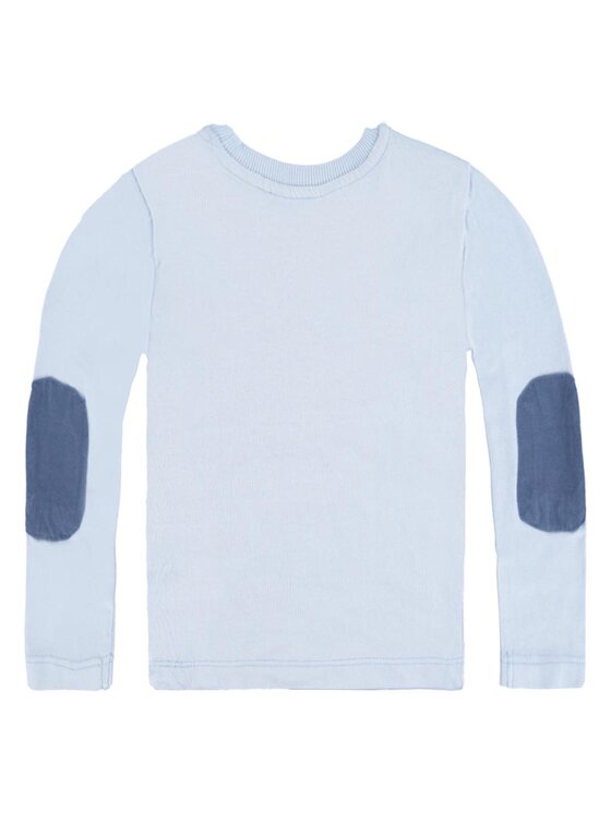 Kanz Kanz Bluzka 1524611-3780 Niebieski Basic Fit