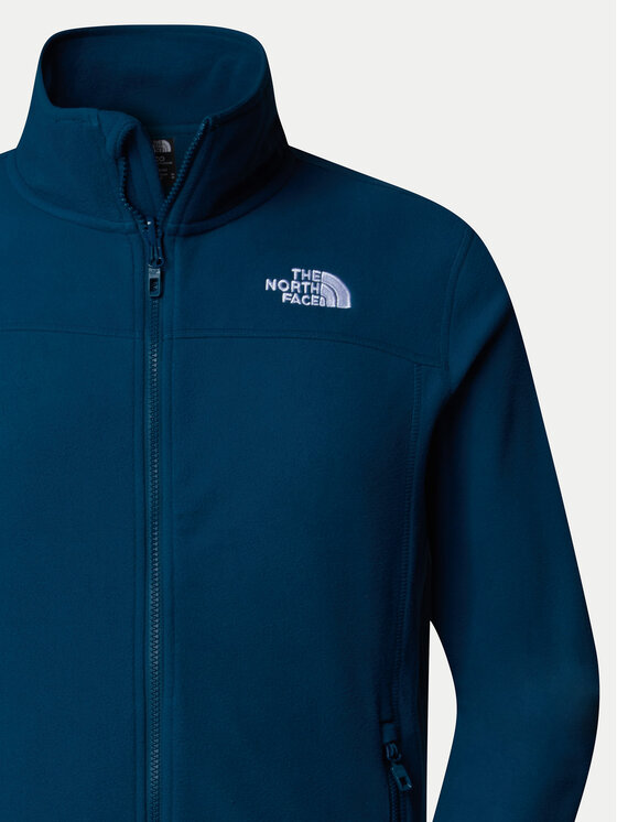 The North Face The North Face Fleecová mikina Glacier NF0A855X Tmavomodrá Regular Fit